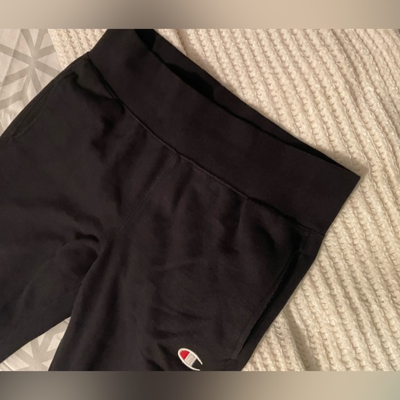 Champion Black Reverse Weave Fleece Jogger Sweatpants - Picture 6 of 12
